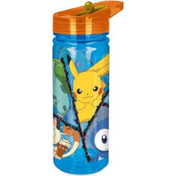 Stor Pokemon Παιδικό Παγούρι Πλαστικό Γαλάζιο Πορτοκαλί 580ml