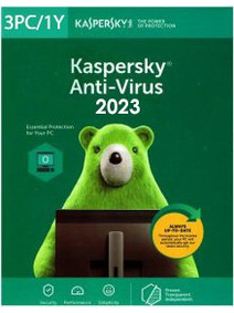 Kaspersky Antivirus 2024 (3 Devices / 1 Year)
