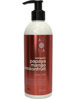 Aroma Papaya, Mango & Passion Fruit Ενυδατική Lotion Σώματος 300ml