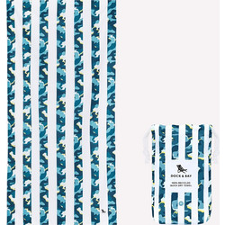 Dock & Bay Cool Camo Πετσέτα Θαλάσσης Microfiber Πετρόλ 90x160cm 8532