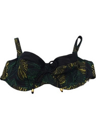 Solano Bikini Top Μαύρο 30-1591D-24