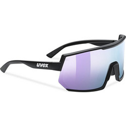 Uvex Sportstyle 235 53/3/003/2016 Ανδρικά Γυαλιά Ηλίου Μάσκα Κοκάλινα Μαύρα με Γκρι Polarized Φακό