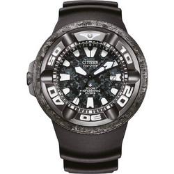 Citizen Promaster Ανδρικό Ρολόι Solar με Μαύρο Καουτσούκ Λουράκι BJ8056-01E