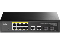 Cudy GS1010PS2 Unmanaged L2 Switch με 8 Θύρες Ethernet 1Gbps
