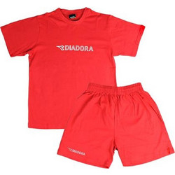 Diadora Παιδικό Σετ για Αγόρι Καλοκαιρινό Κόκκινο D115337J