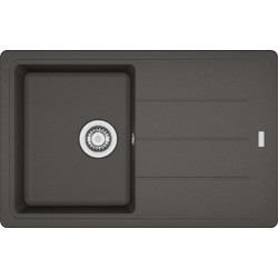 Franke Basis BFG 611-78 Slate Grey Ένθετος Νεροχύτης Γρανίτη Αντιστρεφόμενος 78x50cm