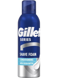 Gillette Cocoa Butter Αφρός Ξυρίσματος 200ml