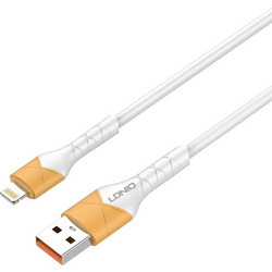 Ldnio LS802 USB-A to Lightning Cable 30W 2m White 5210131073551
