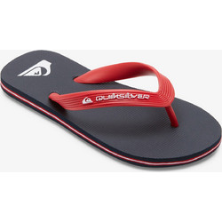 Quiksilver Molokai Παιδικές Σαγιονάρες για Αγόρι Μαύρες Κόκκινες AQBL100586-XBRB