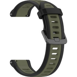 Techsuit W053 Λουράκι Σιλικόνης Khaki (Universal 22mm)