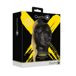 Ouch! Mask with Blonde Ponytail