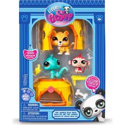 Basic Fun Littlest Pet Shop Ζούγκλα Φιγούρες με Αξεσουάρ