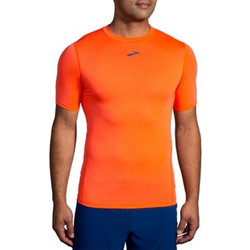 Brooks HIGH Point Ανδρικό Αθλητικό T-Shirt Πορτοκαλί 211475-836