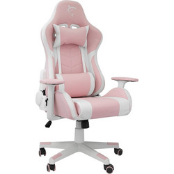 White Shark Roxy Καρέκλα Gaming Δερματίνης με Ρυθμιζόμενα Μπράτσα Ροζ