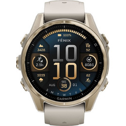 Garmin Fenix 8 AMOLED Sapphire 43mm Soft Gold / Fog Gray