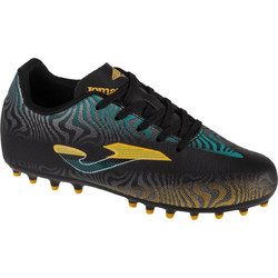 Joma Evolution 2401 AG EVJW2401AG Παιδικά Ποδοσφαιρικά Παπούτσια με Τάπες Μαύρα