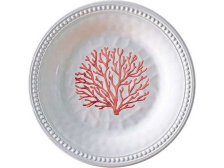 Harmony Coral Πιάτα Φρούτου Μελαμίνης 21.5cm 6τμχ 13103