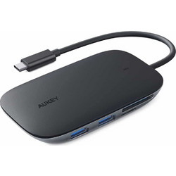Aukey CB-C68 USB-C Docking Station με HDMI 4K PD