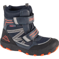 Kappa Blackpool Tex Παιδικές Μπότες Χιονιού Μπλε με Σκρατς 260805K-6729
