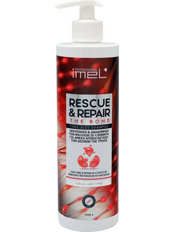 Imel Rescue & Repair The Bond Σαμπουάν για Επανόρθωση για Ταλαιπωρημένα Μαλλιά 500ml