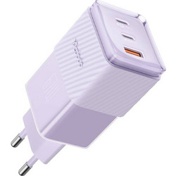Mcdodo CH-1502 Φορτιστής χωρίς Καλώδιο με Θύρα USB-A & 2 Θύρες USB-C 67W Power Delivery Purple