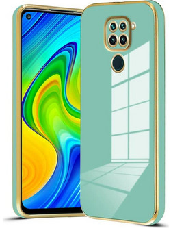 Bodycell Gold Plated Back Cover Mint Green (Xiaomi Redmi Note 9)