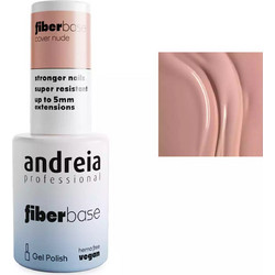 Andreia Fiber Base Cover Nude Ημιμόνιμο Βερνίκι Νυχιών 10.5ml