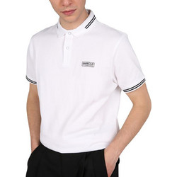 Barbour Ανδρική Μπλούζα Polo Κοντομάνικη Λευκή MML0975-WH11