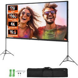 Vevor ZG-LJ120 Οθόνη Προβολής Projector Δαπέδου 16:9 345x228cm / 120"