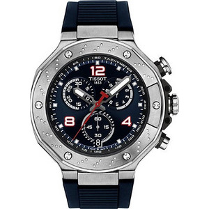 Tissot T-Race Moto Ανδρικό Ρολόι Χρονογράφος με Μαύρο Καουτσούκ Λουράκι T141.417.17.047.00 Tissot T-Race Moto Ανδρικό Ρολόι Χρονογράφος με Μαύρο Καουτσούκ Λουράκι T141.417.17.047.00