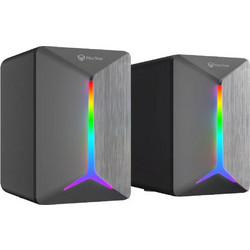 Meetion SP2011 Ηχεία Υπολογιστή 2.0 6W με RGB Φωτισμό