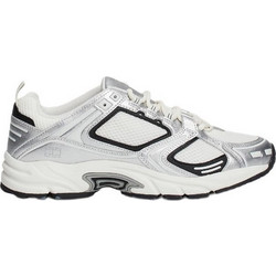 Tommy Jeans Γυναικεία Sneakers Λευκά Ασημί EN0EN02680-PE6