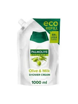 Palmolive Olive & Milk Κρεμώδες Αφρόλουτρο Refill 1lt