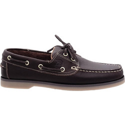 Commanchero Ανδρικά Μοκασίνια Boat Shoes Δερμάτινα Καφέ 2006-322