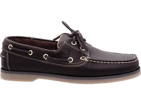 Commanchero Ανδρικά Μοκασίνια Boat Shoes Δερμάτινα Καφέ 2006-322