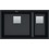 Franke Kubus 2 KNG 160 Υποκαθήμενος Νεροχύτης Γρανίτη Onyx 76x46cm