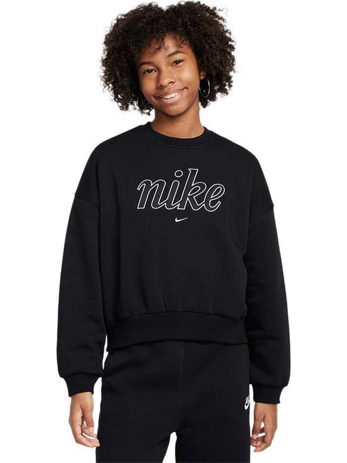 Nike Παιδικό Φούτερ Μαύρο FZ5566-010
