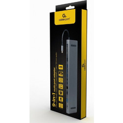 Gembird USB-C Docking Station με HDMI 4K PD Ethernet