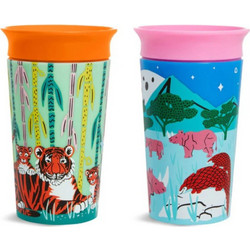 Munchkin Miracle Sippy Cup Rhino/Tiger 266ml 2τμχ