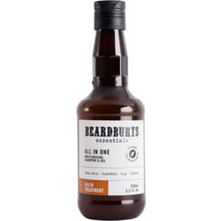 Beardburys Essentials All In One Σαμπουάν & Αφρόλουτρο για Επανόρθωση 250ml