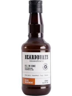 Beardburys Essentials All In One Σαμπουάν & Αφρόλουτρο για Επανόρθωση 250ml