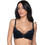 Luna Melody Σουτιέν Balconette Push Up με Μπανέλα Μαύρο 14242