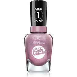 Sally Hansen Miracle Gel 564 Metro Midnight Shimmer Βερνίκι Νυχιών Μακράς Διαρκείας 14.7ml