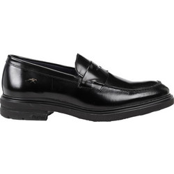 Fluchos Ανδρικά Μοκασίνια Loafers Δερμάτινα Μαύρα F0633