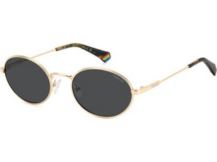 Polaroid Eyewear PLD6228/S/X 000/M9 Γυαλιά Ηλίου Στρογγυλά Μεταλλικά Χρυσά με Μαύρο Φακό