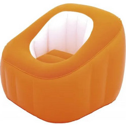 Bestway Comfi Cube Φουσκωτή Πολυθρόνα Πορτοκαλί 75046