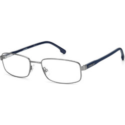 Carrera CA264 R80 Ανδρικός Σκελετός Γυαλιών Οράσεως Μεταλλικός Ασημί Μαύρος