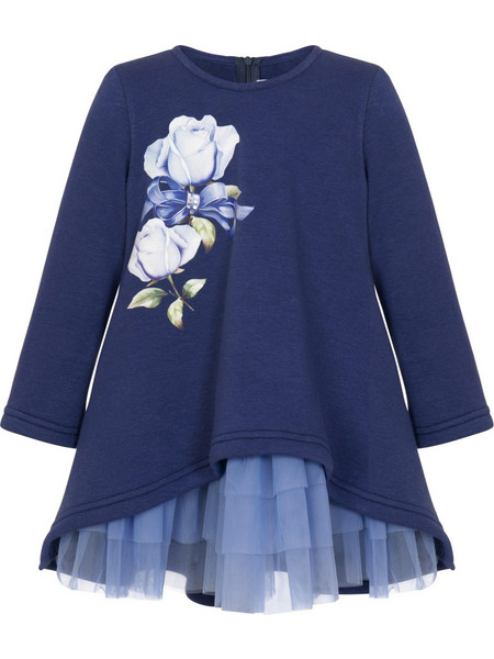 Balloon Chic Παιδικό Φόρεμα με Τούλι Navy Μπλε 242F0280