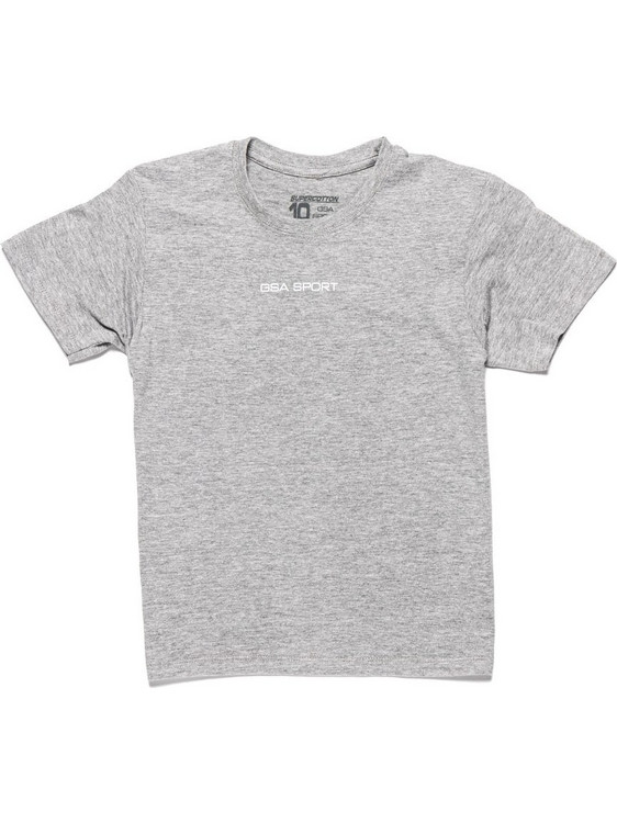 GSA Παιδικό T-Shirt Κοντομάνικο Γκρι 28-3401-05