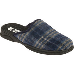 Mitsuko Χειμερινές Ανδρικές Παντόφλες Navy Μπλε WS03495M